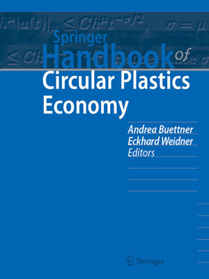 cover image of Springer Handbook of Circular Plastics Economy